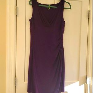 Ralph Lauren Purple Sleeveless Dress